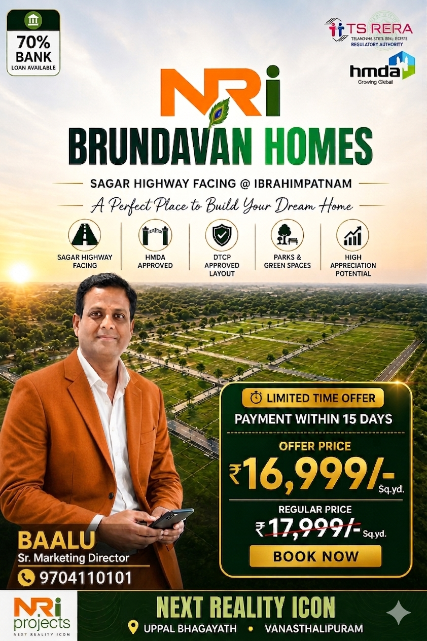 “NRi Projects Brundavan Homes”